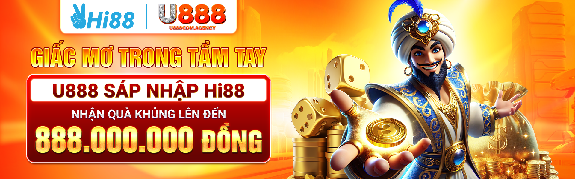 Banner Hi88 sáp nhập U888